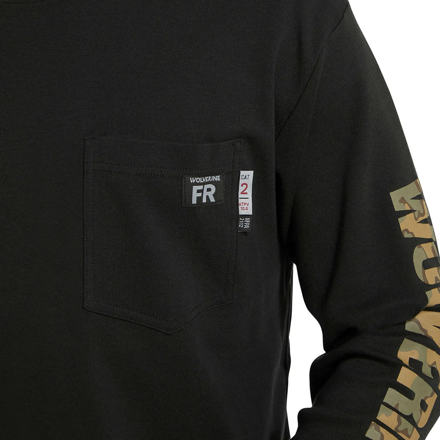 Wolverine FR Long Sleeve Print Tee* T-Shirts | Safety Gear