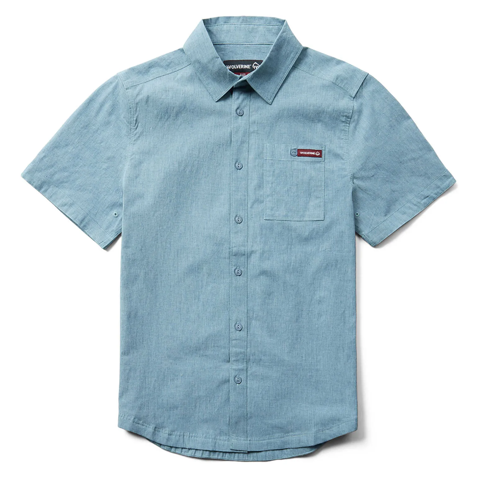 Wolverine Grayson II Short Sleeve Chambray Shirt* T-Shirts | T-Shirts