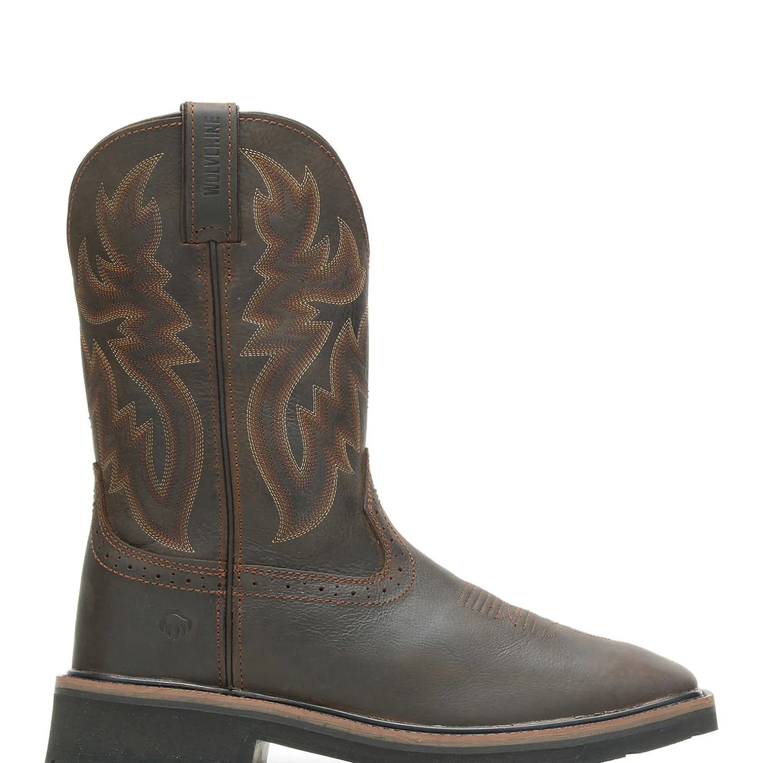 Wolverine Rancher Square-Toe Steel-Toe Wellington* Work Boots | Safety Toe