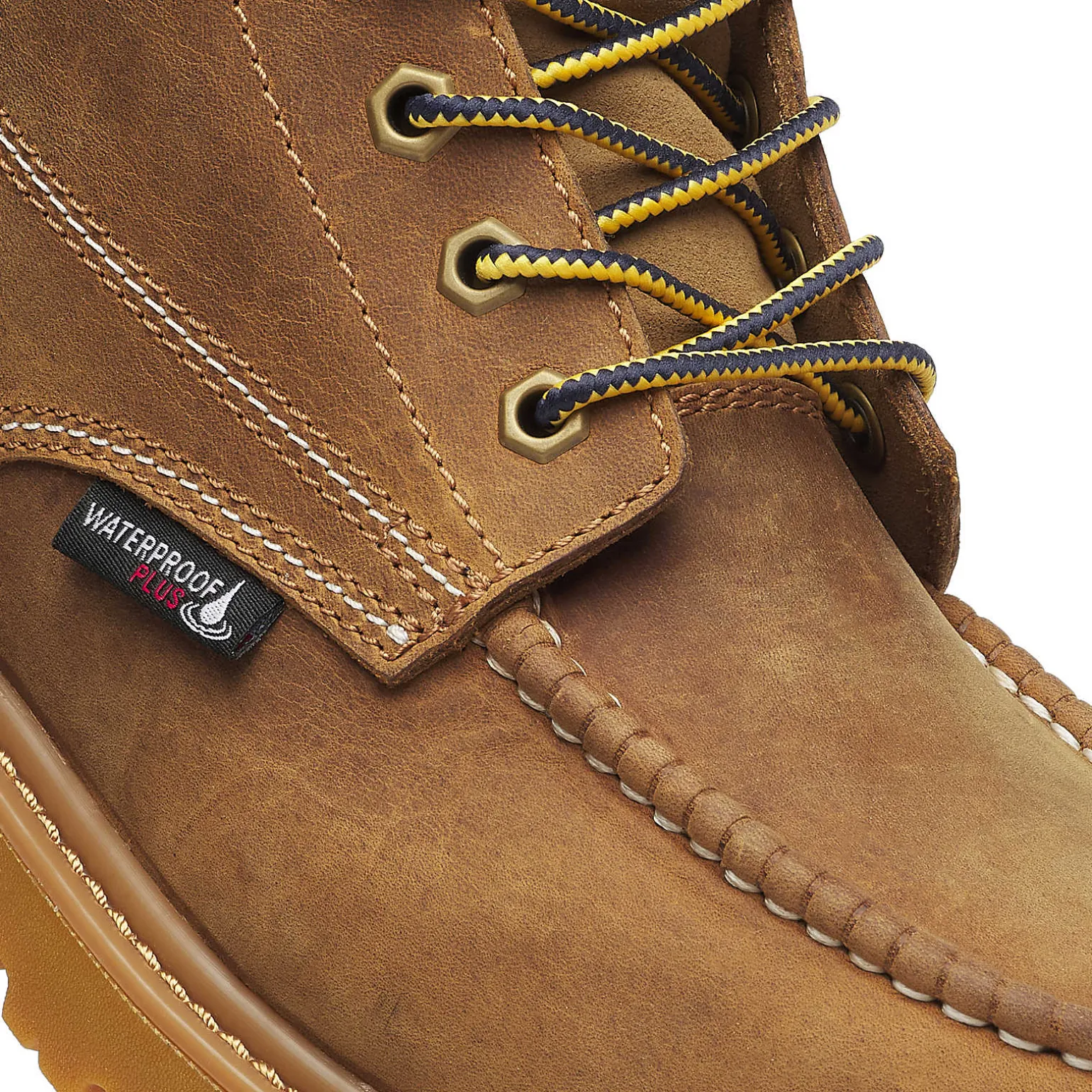 Wolverine X Valiant University Of Michigan Floorhand Moc Toe Work Boot* Waterproof | Soft Toe