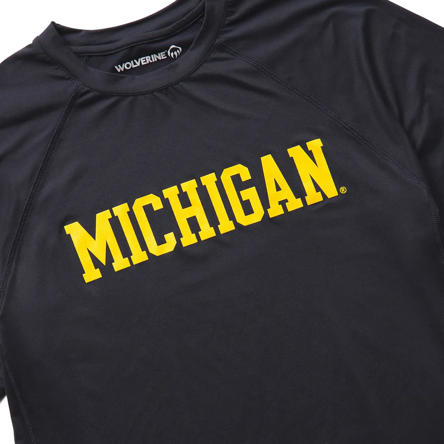 Wolverine X Valiant University Of Michigan Sun-Stop Eco Short Sleeve Tee* T-Shirts | Work Shirts